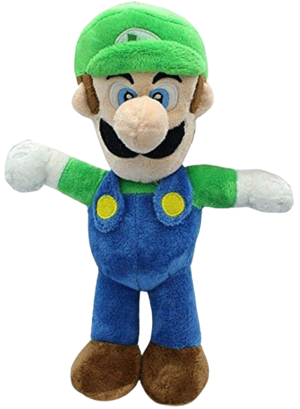 Λούτρινο Super Mario - Luigi 16cm 