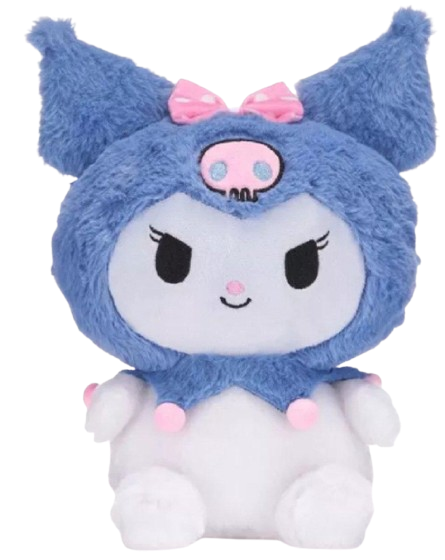 Λούτρινο Kuromi Μπλέ 