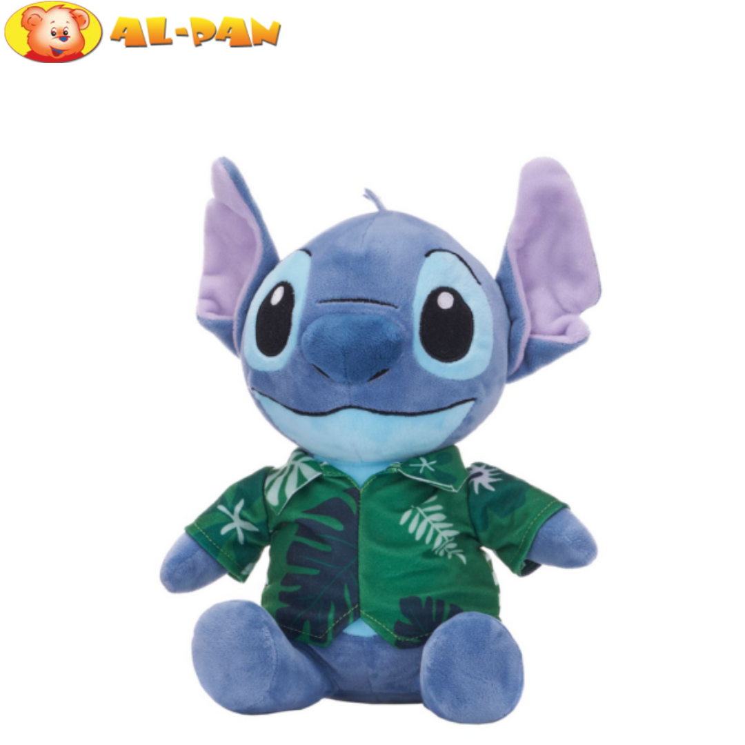 Stitch στην Χαβάη με πράσινο πουκάμισο